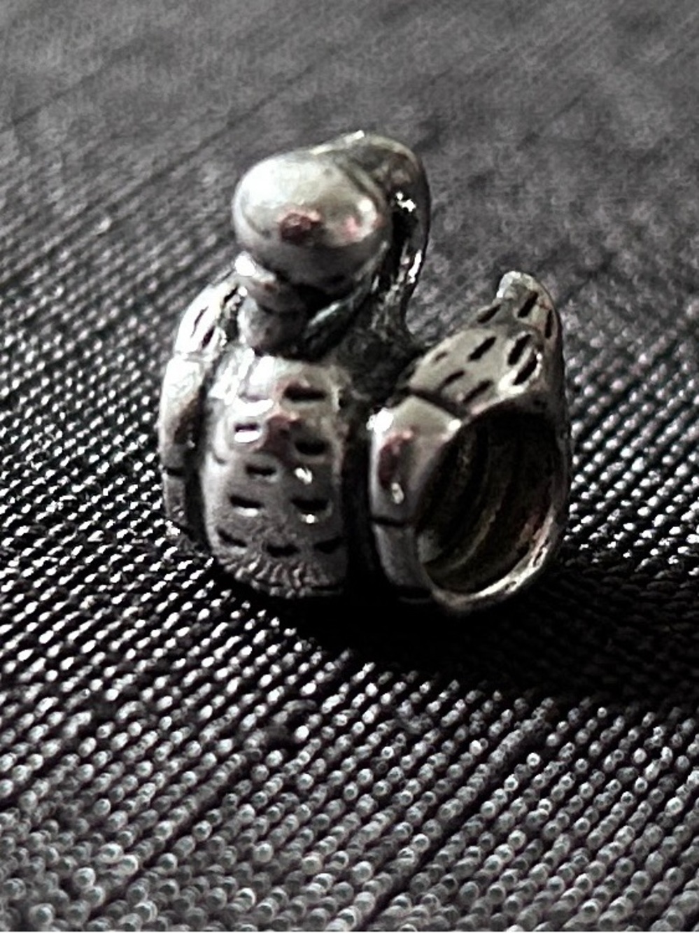 Rare Retired Authentic Ugly Duckling / Swan Pandora Charm